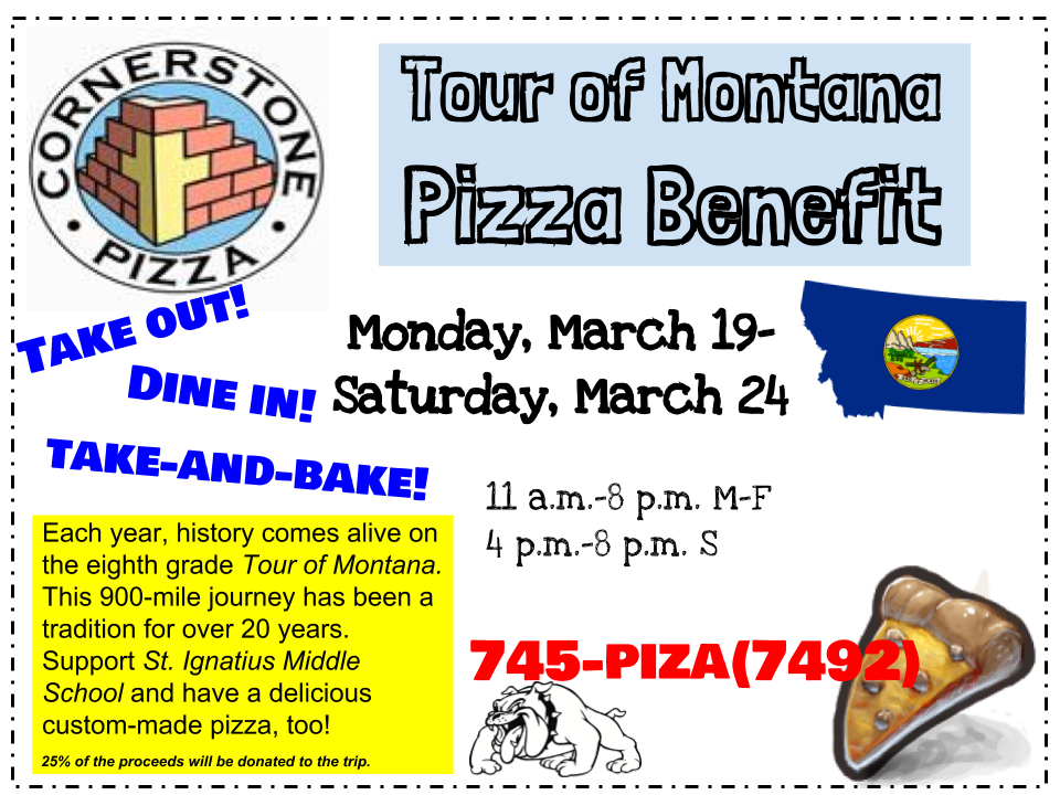 Tour of Montana Pizza Benefit