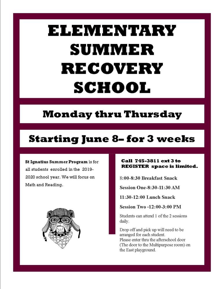 Elementary Summer Recovery Program