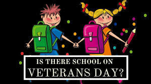 Veterans Day Monday Nov 11