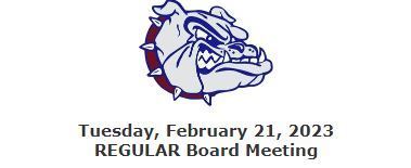February 21, 2023 Board Meeting