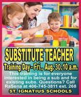 Substitute Teacher Training Day