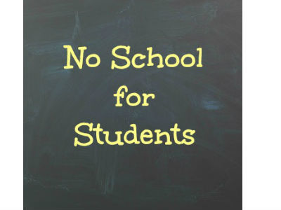 No school for students Monday Jan 23
